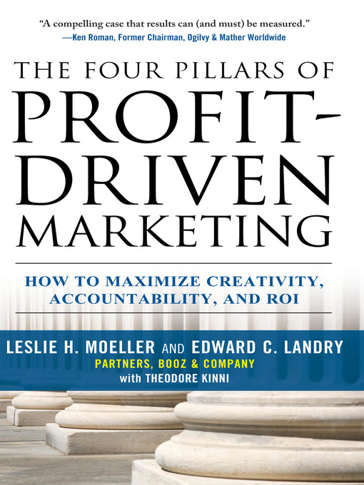 Title details for The Four Pillars of Profit-Driven Marketing by Leslie Moeller - Available